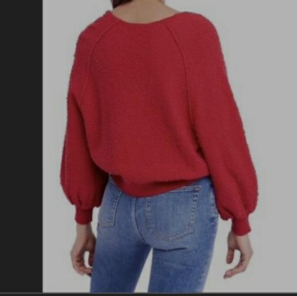 Free People Found My Friend Sweater Sz Medium - Picture 4 of 7